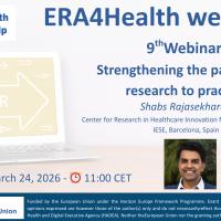 ERA4Health 9th Webinar