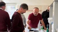 NRIS3 tým a KIC KK tým na návštěvě v Institutu lázeňství a balneologie - laboratoře